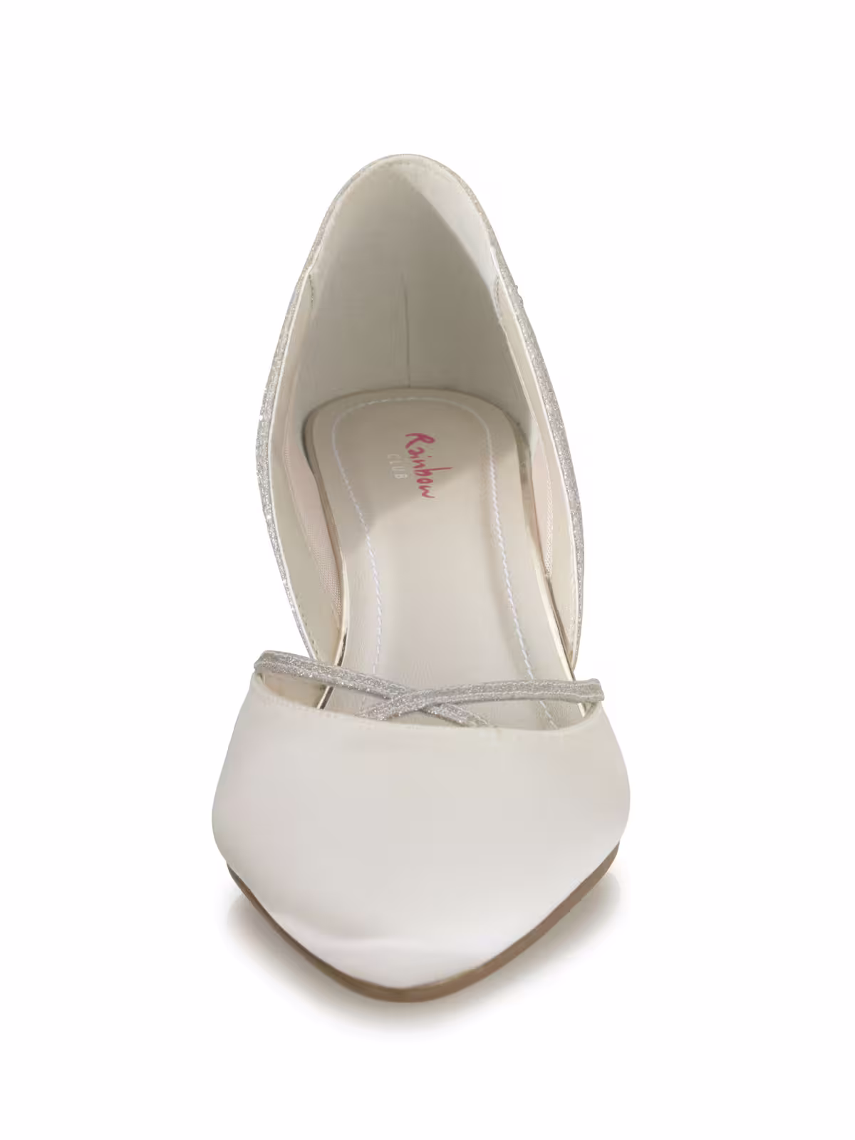 Brautschuh Teddie ivory (creme)
