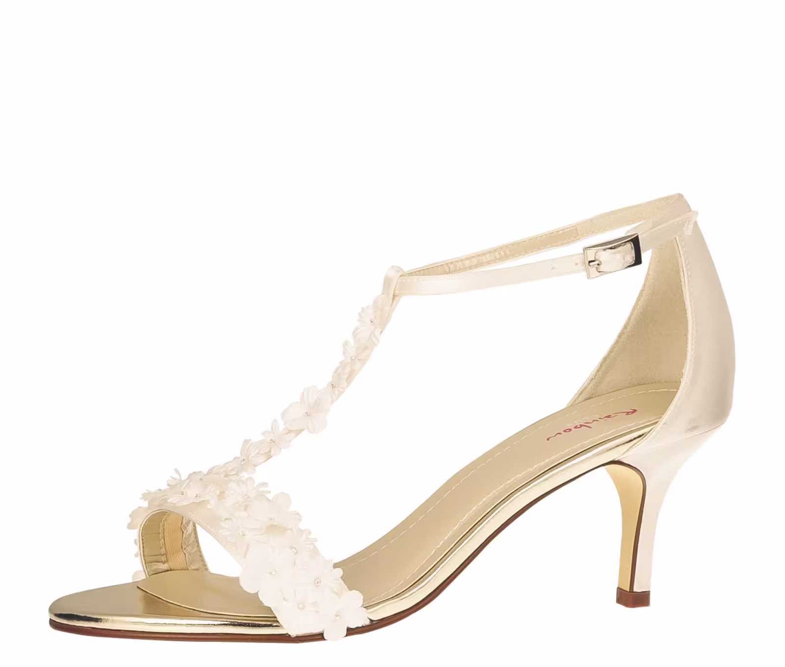 Brautschuh Mirabelle ivory (creme)