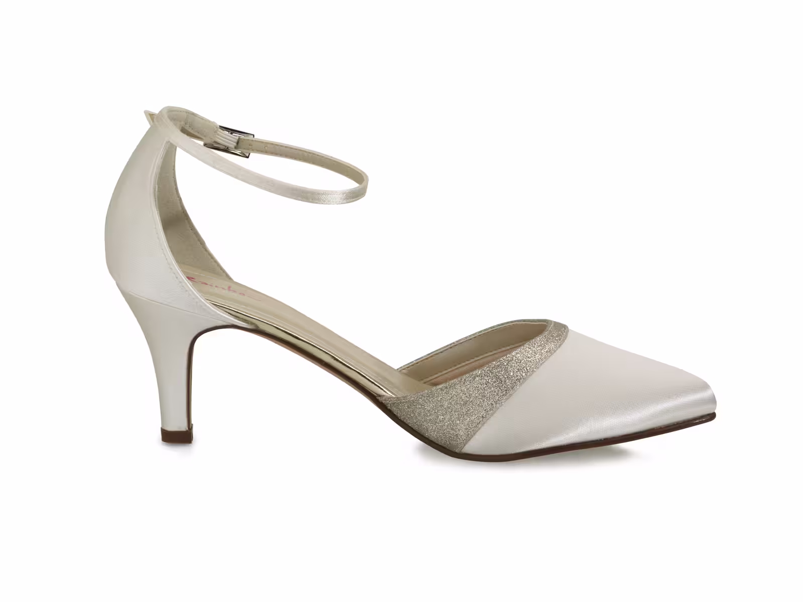 Brautschuh Lisan ivory (creme)