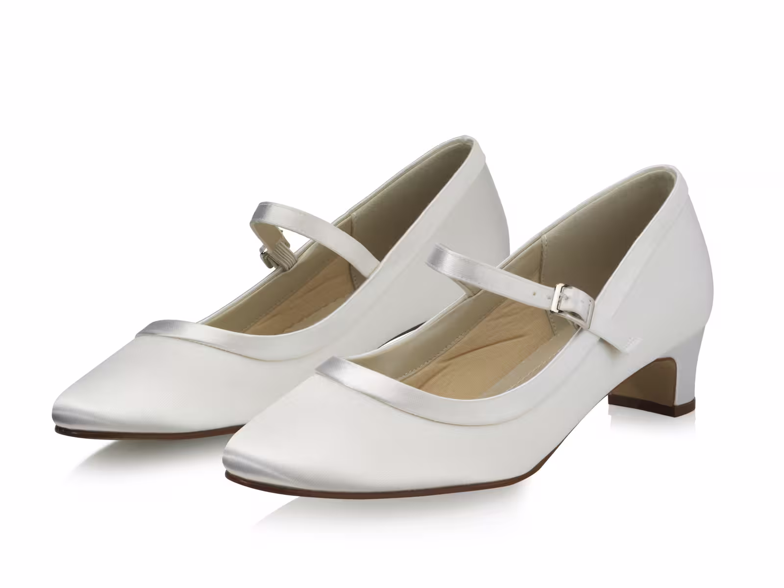 Brautschuh Larissa ivory (creme)