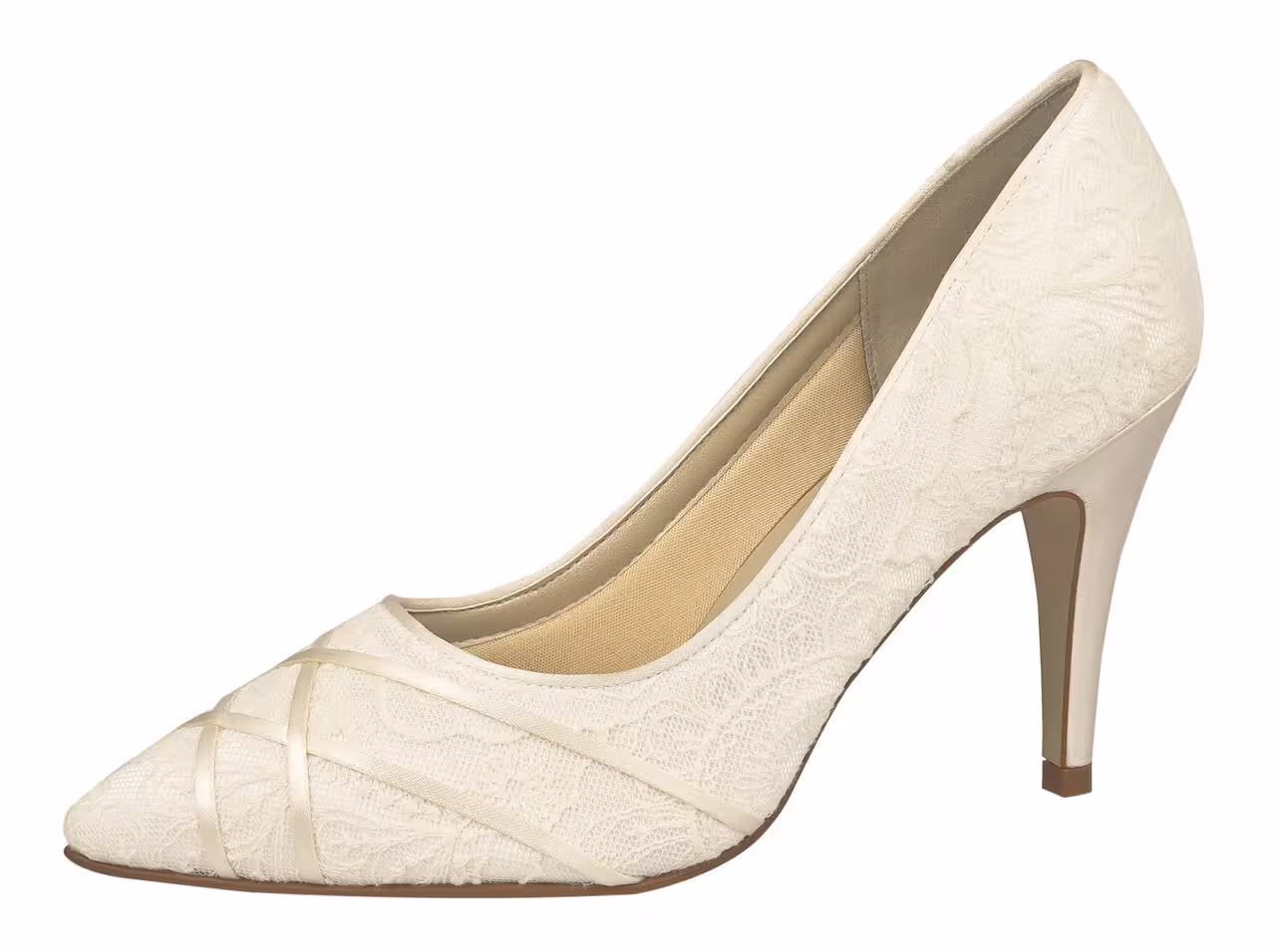 Brautschuh Ashleigh ivory (creme)