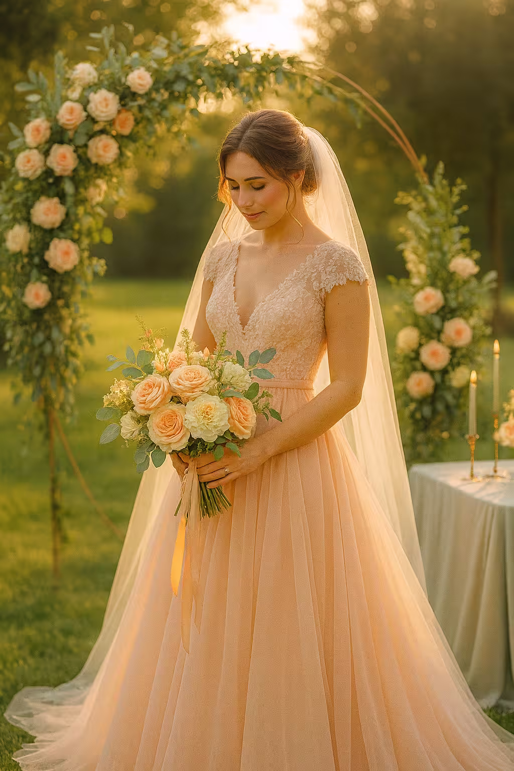 Kleid, Blumen-Arrangement, Blumenstrauß, Formelle Kleidung, Hochzeitskleid
