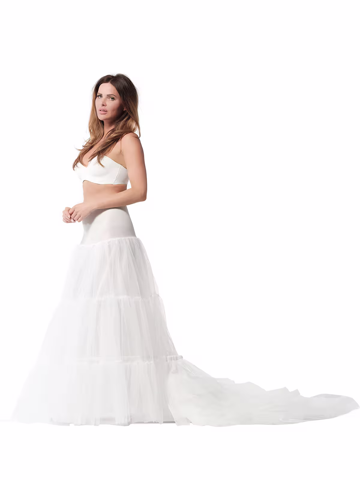 Schleppe für Petticoat 270cm von Poirier