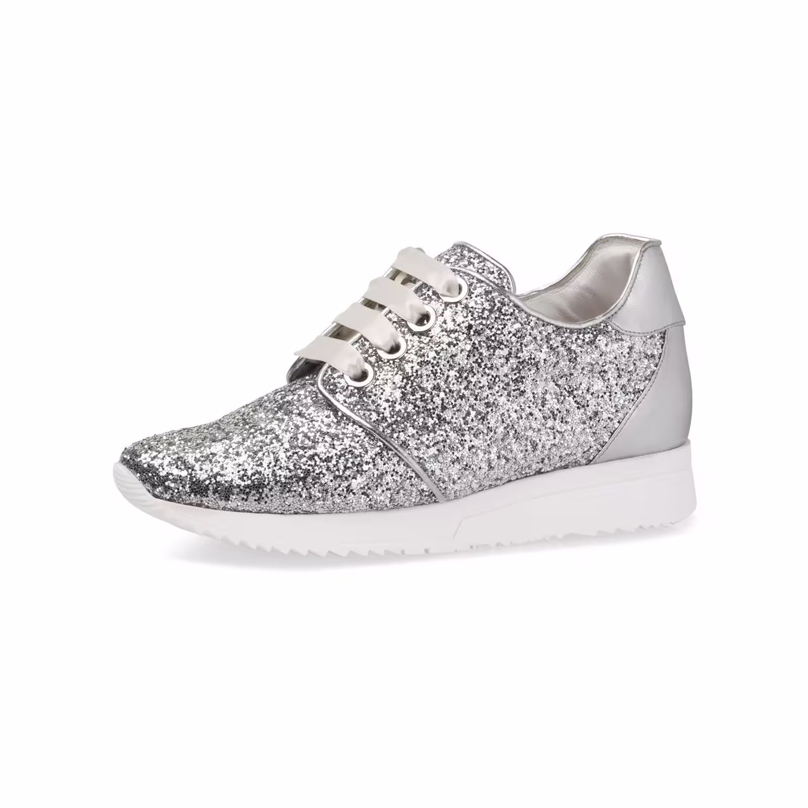Lizzi Sneaker Silber Glitter