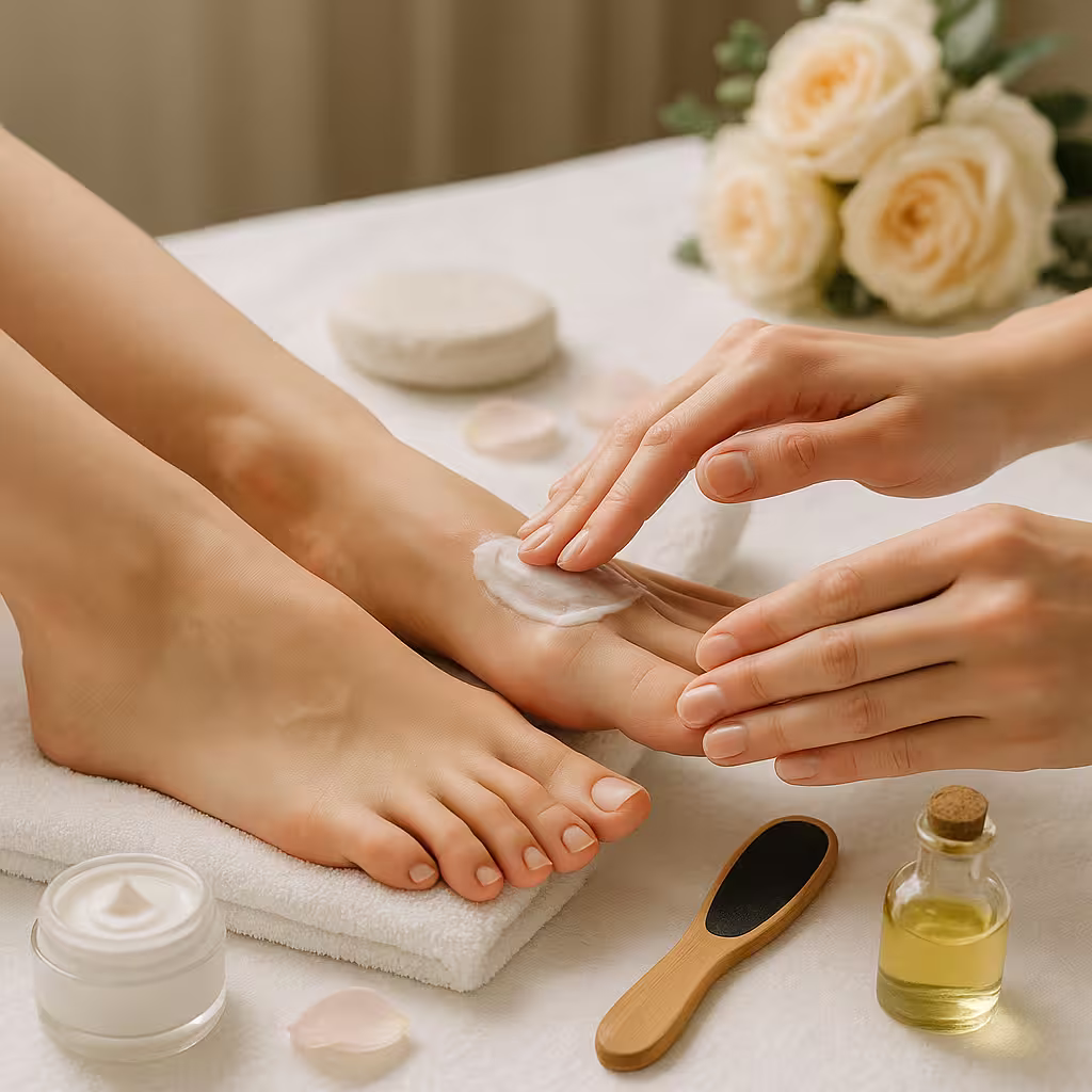 Massage, Person, Kosmetik, Parfüm, Hand
