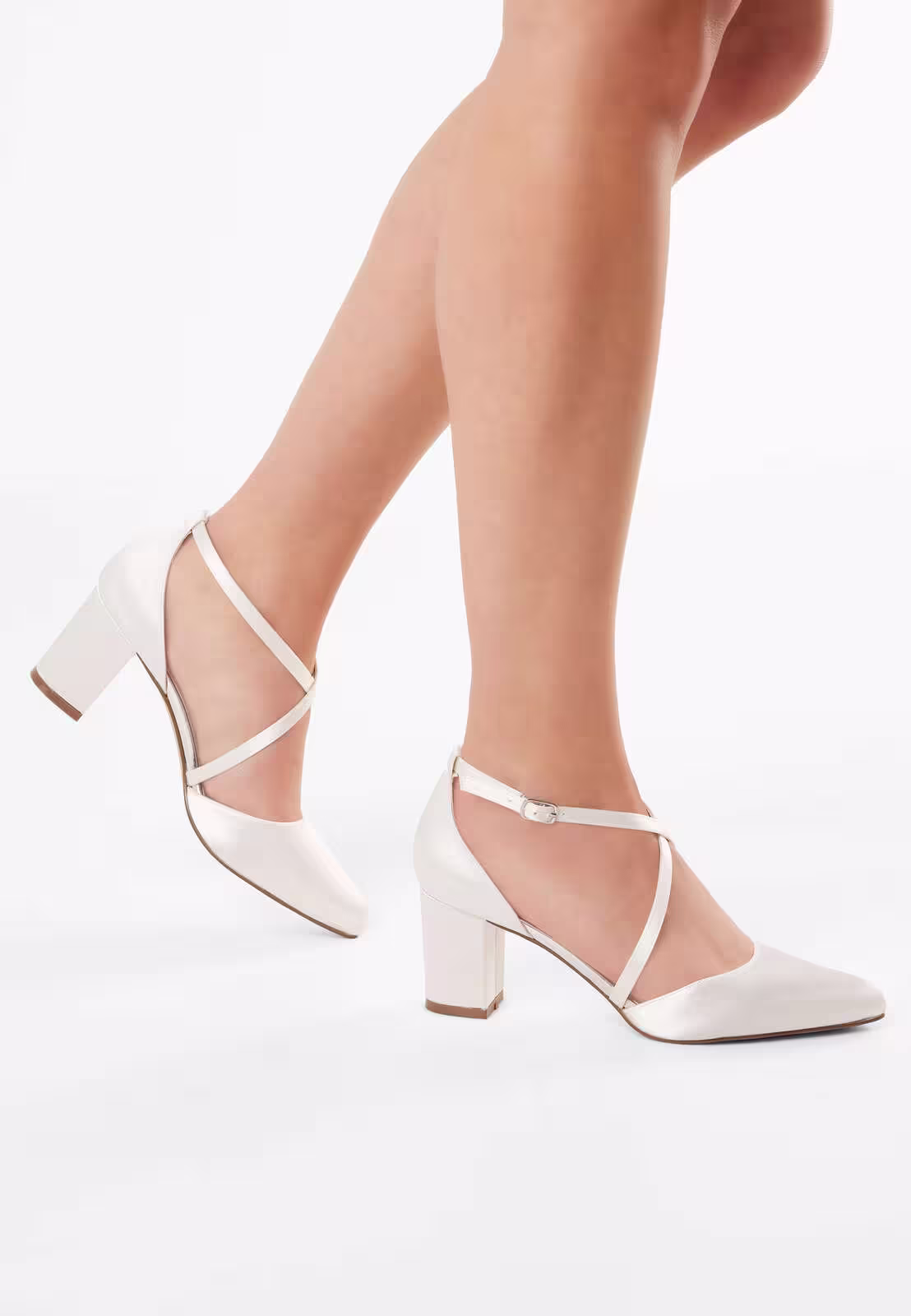 Hellen Ivory Satin | Rainbow Club