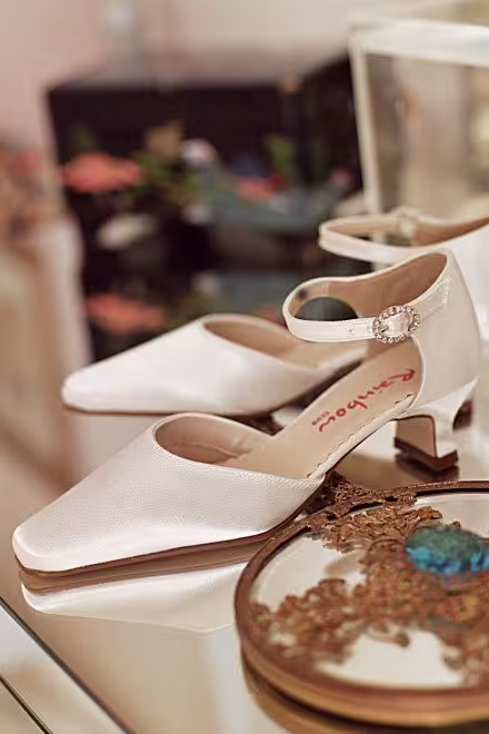 Hochzeitsschuh Amber WeiÃŸ (White) SALE %