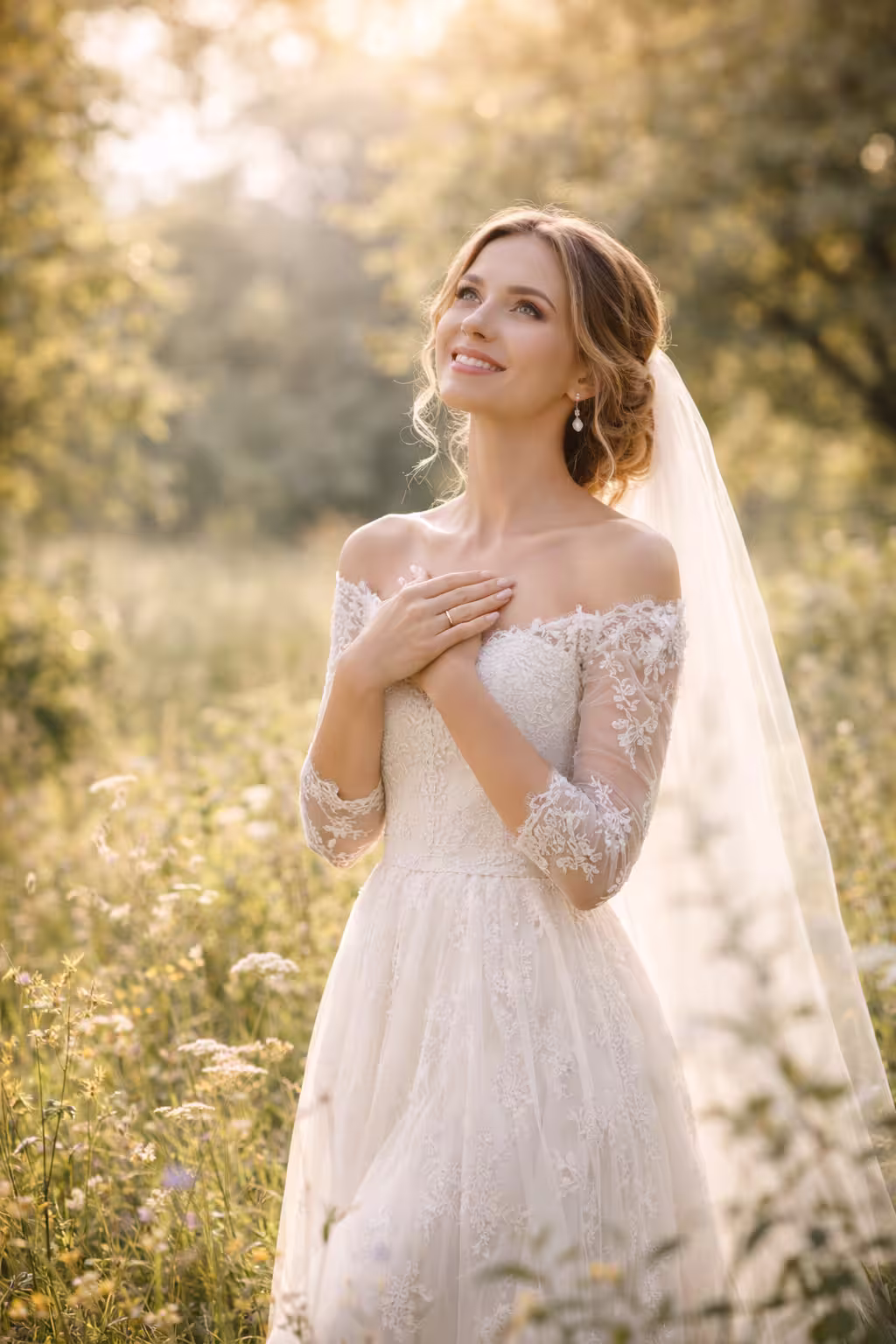 Kleid, Formelle Kleidung, Hochzeitskleid, Person