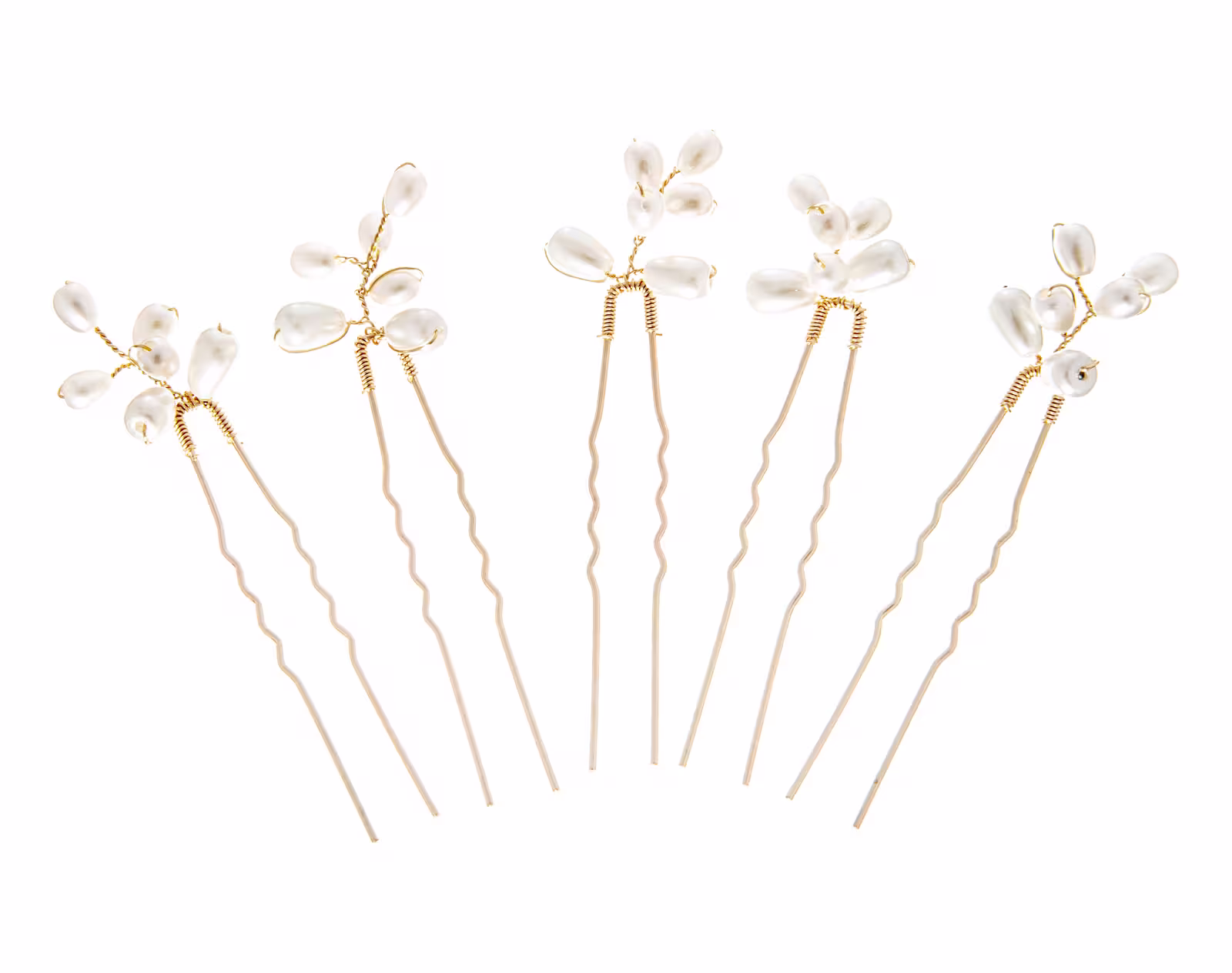 Haarspange, Perle, Gold, Haaraccessoire, Hochzeit
