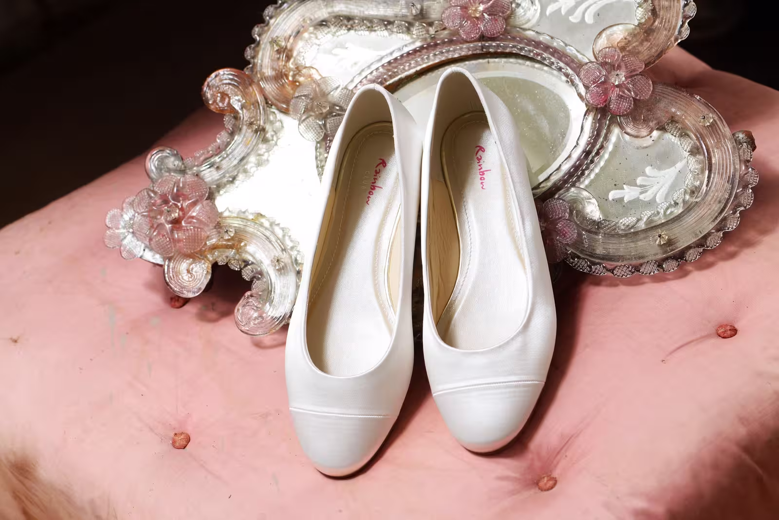 Brautschuh Bess ivory (creme)