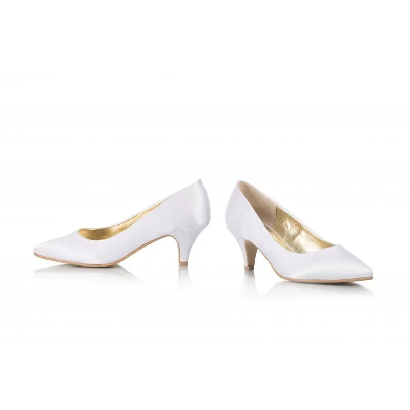 Brautschuh Lily ivory (creme)