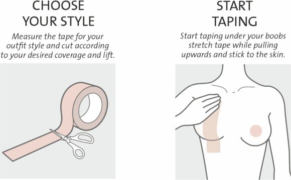 Brautkleid perfekt in Szene setzen mit Poirier Body Tape