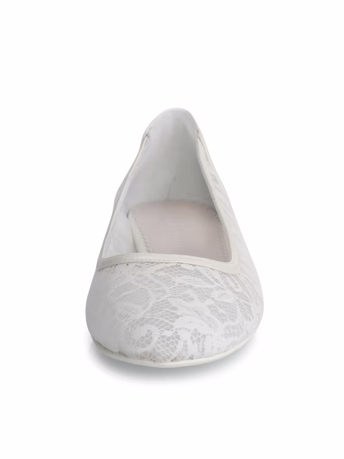 Pascalle flacher Spitzenschuh