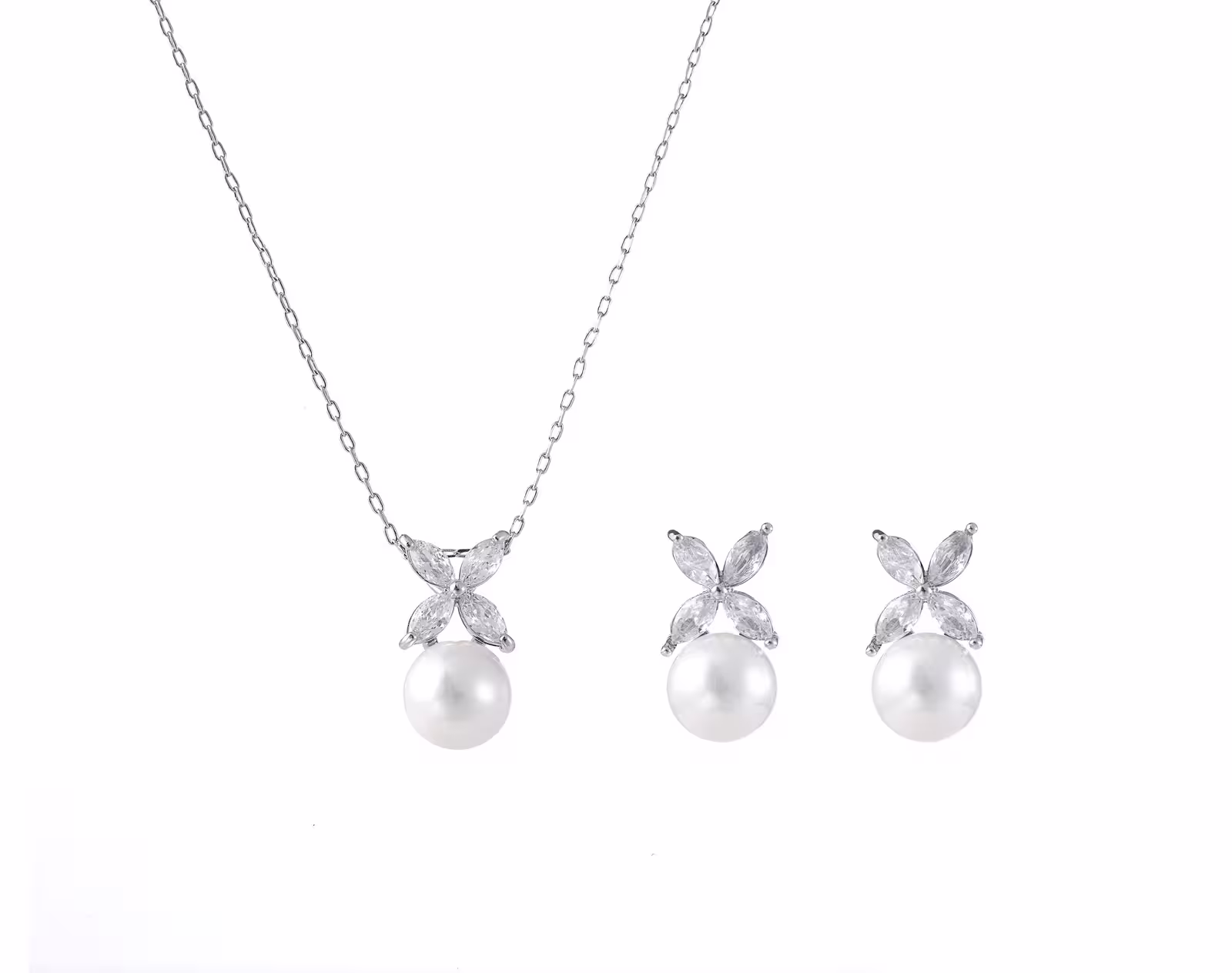 Brautschmuck Set Klara | Silber