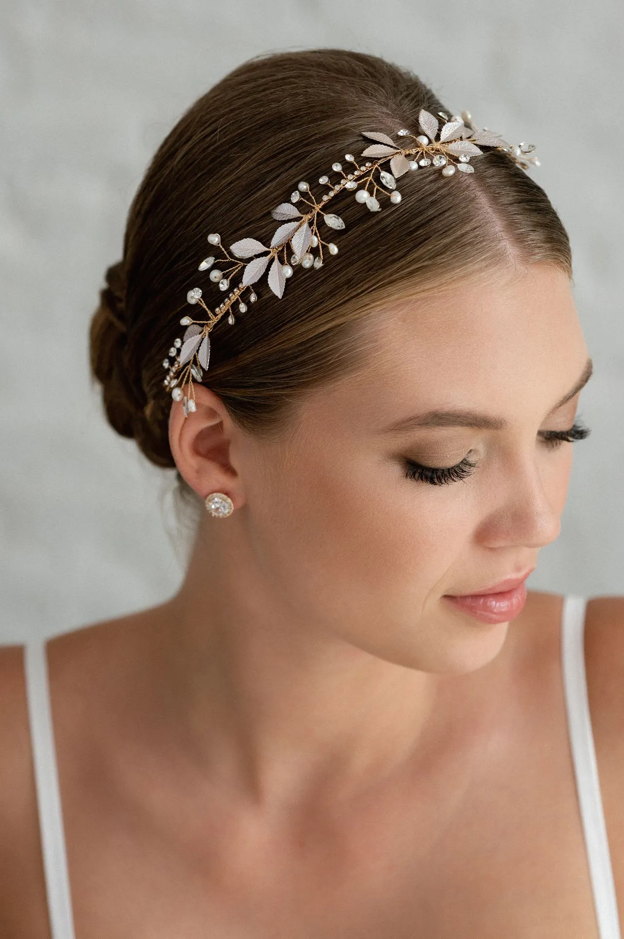 Braut-Haarband Maite | Rose