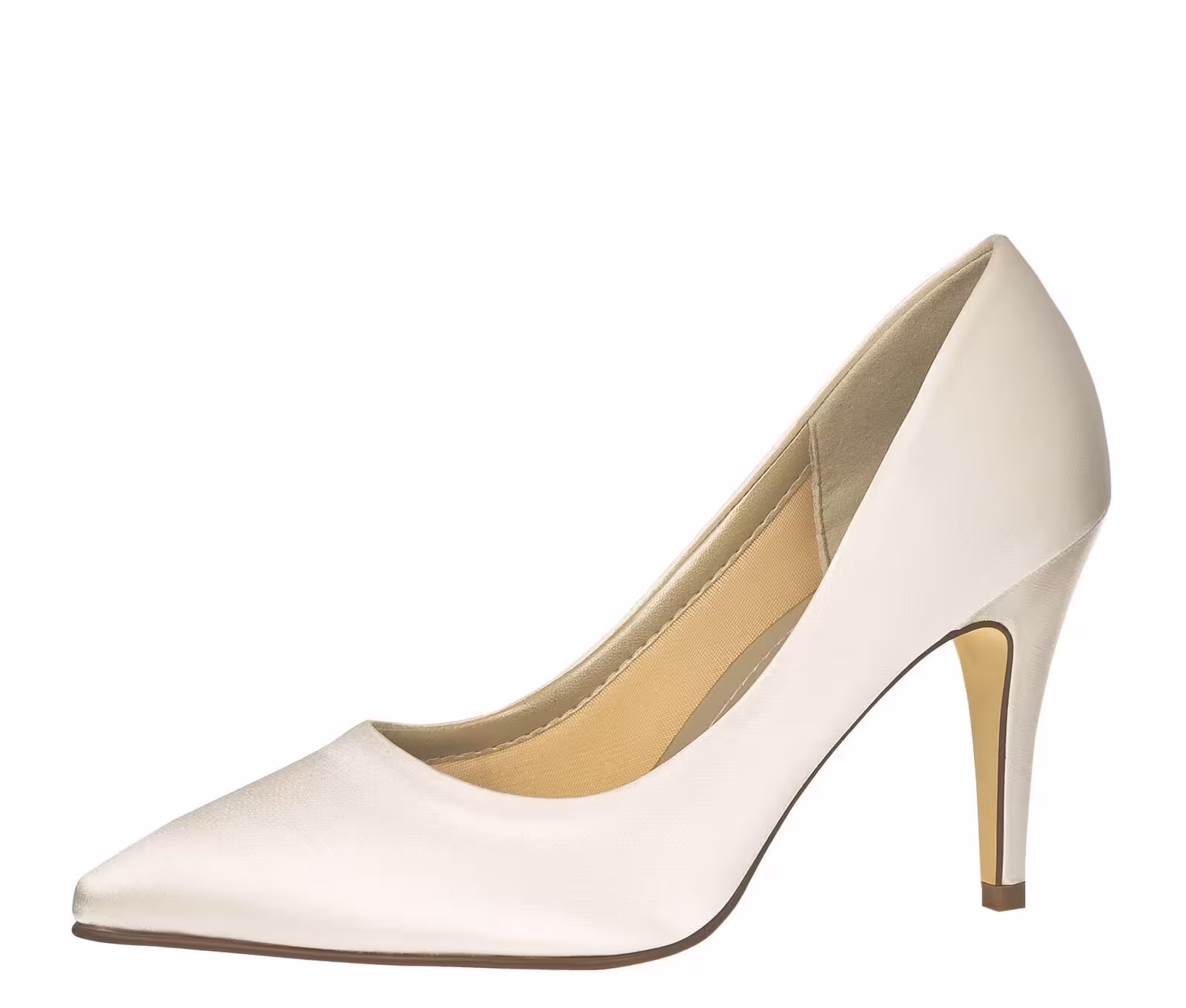 Brautschuh June ivory (creme)