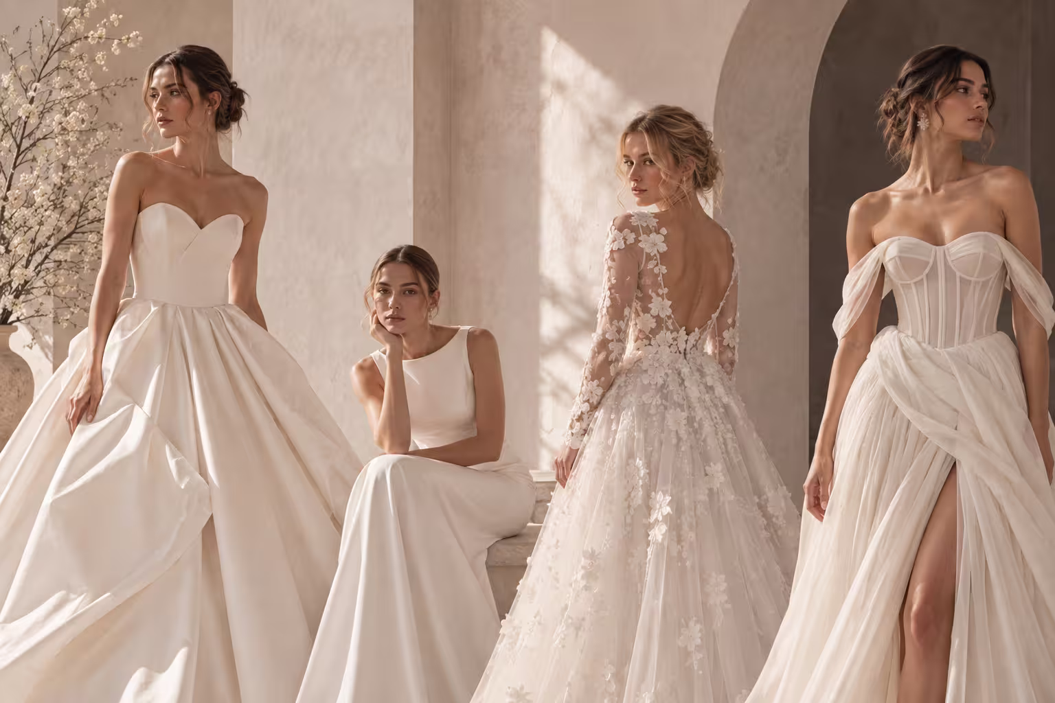 Brautkleid, Abendkleid, Ballkleid, Spitze, Tüll