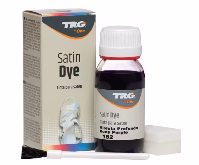 Satin Schuhfarbe zum selberfärben | Färbeset für Braut- und Tanzschuhe.