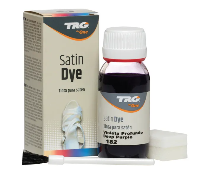 Satin Schuhfarbe zum selberfärben | Färbeset für Braut- und Tanzschuhe.