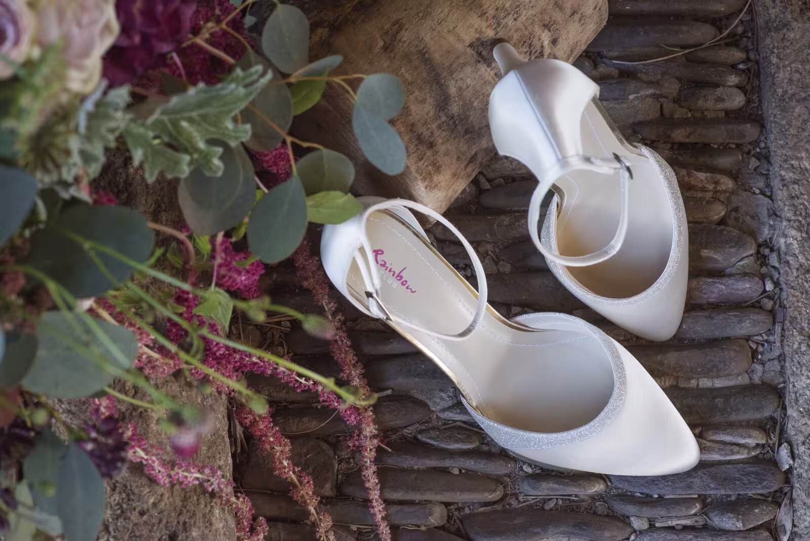 Brautschuh Lisan ivory (creme)