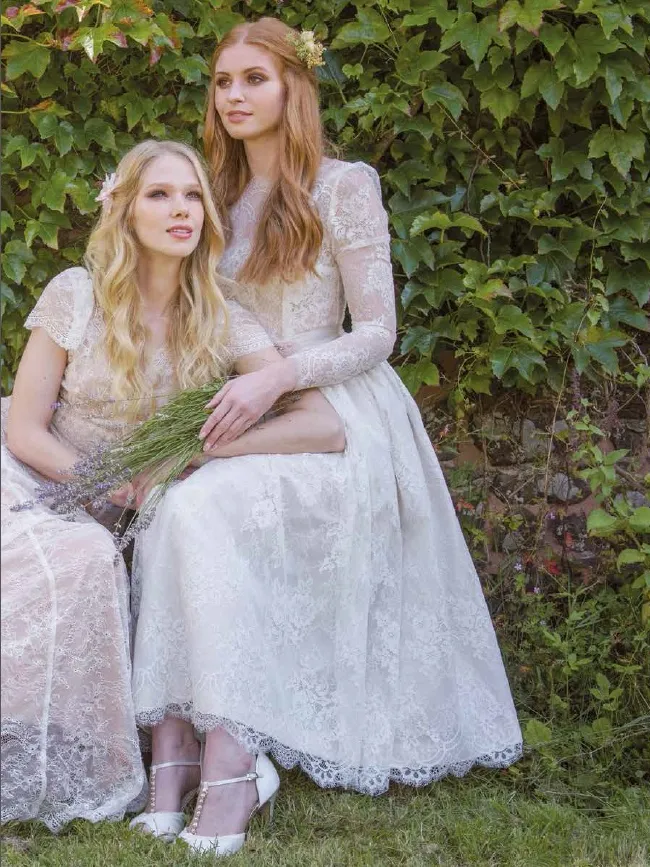 Brautschuh Adrianna ivory (creme)