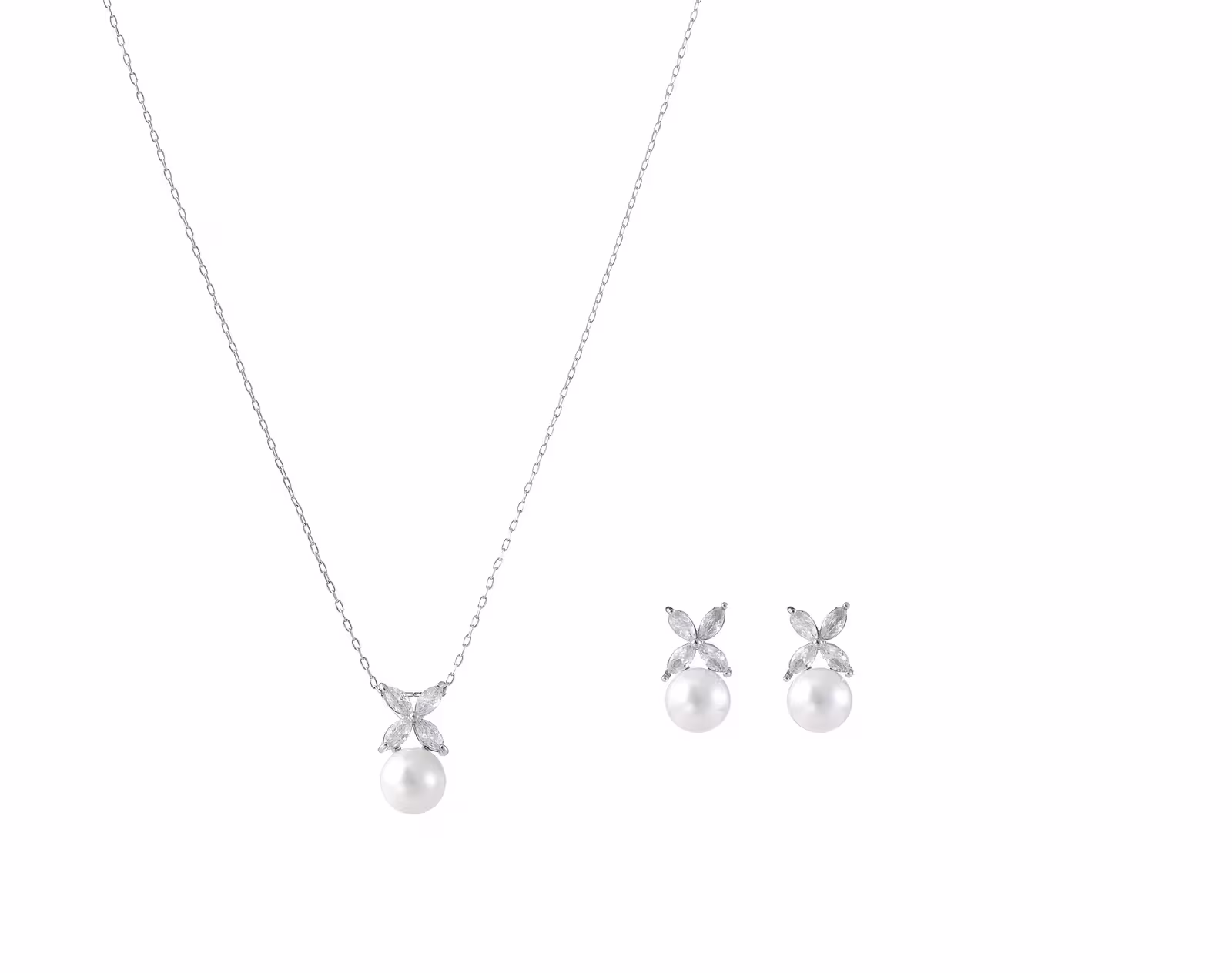 Brautschmuck Set Klara | Silber