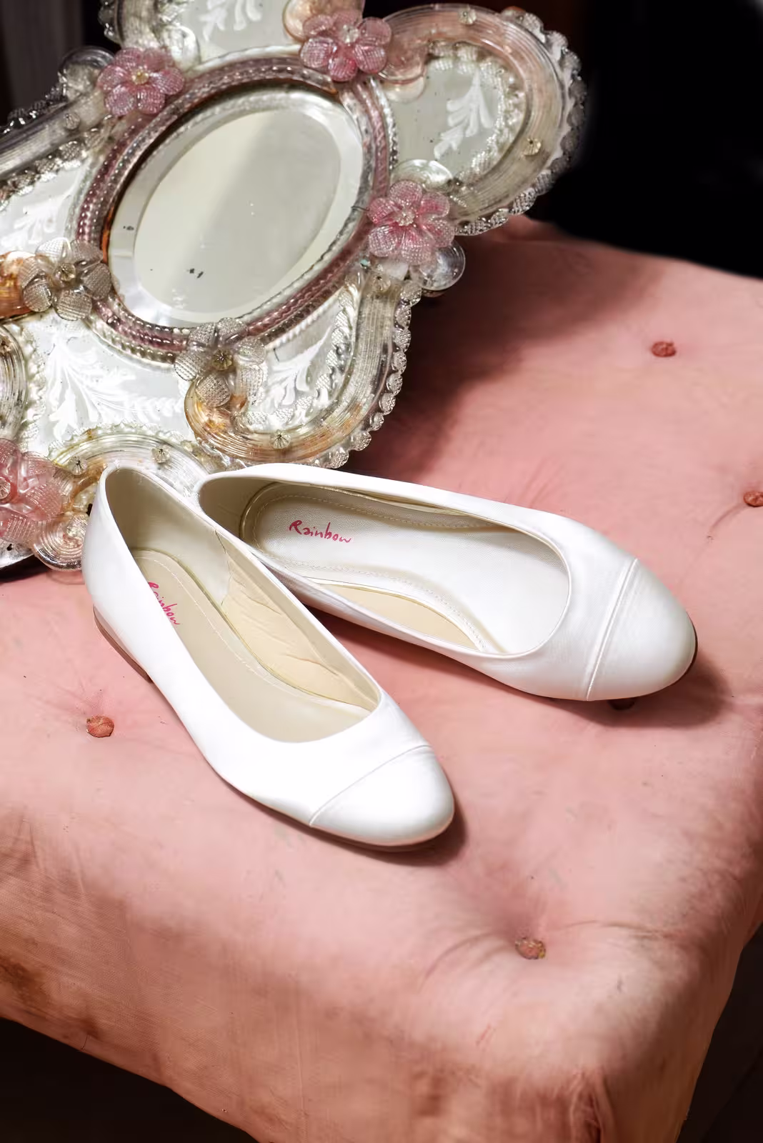 Brautschuh Bess ivory (creme)