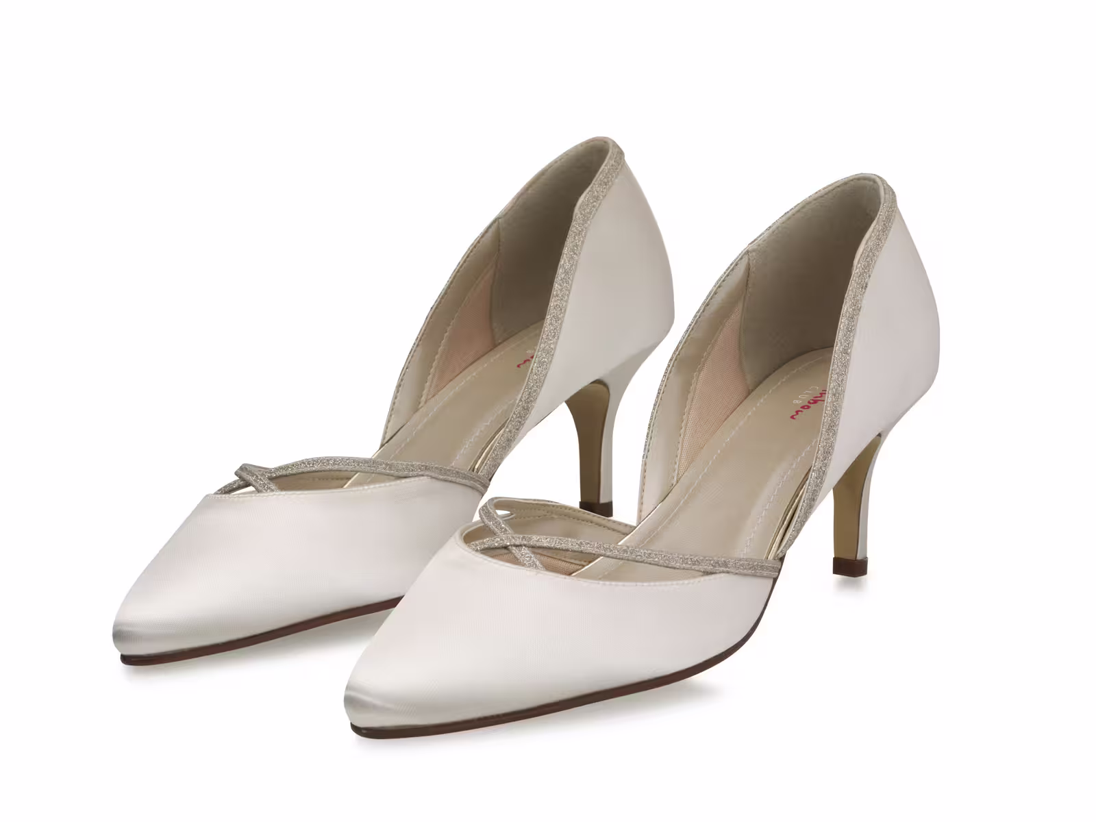 Brautschuh Teddie ivory (creme)