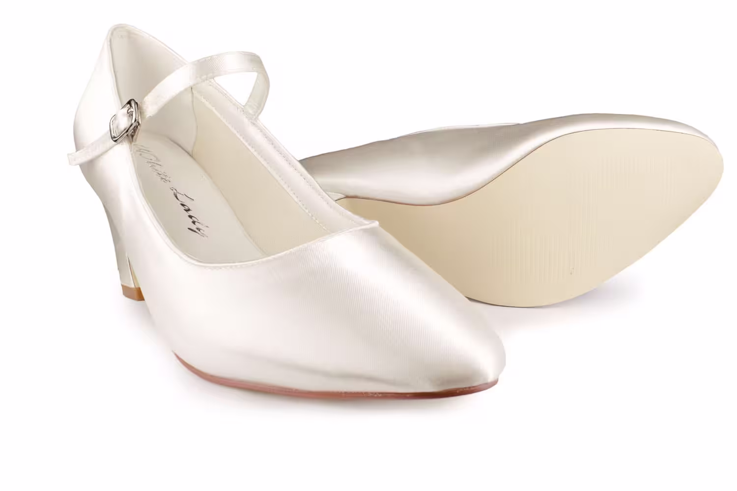 Satin Hochzeitsschuhe Maja