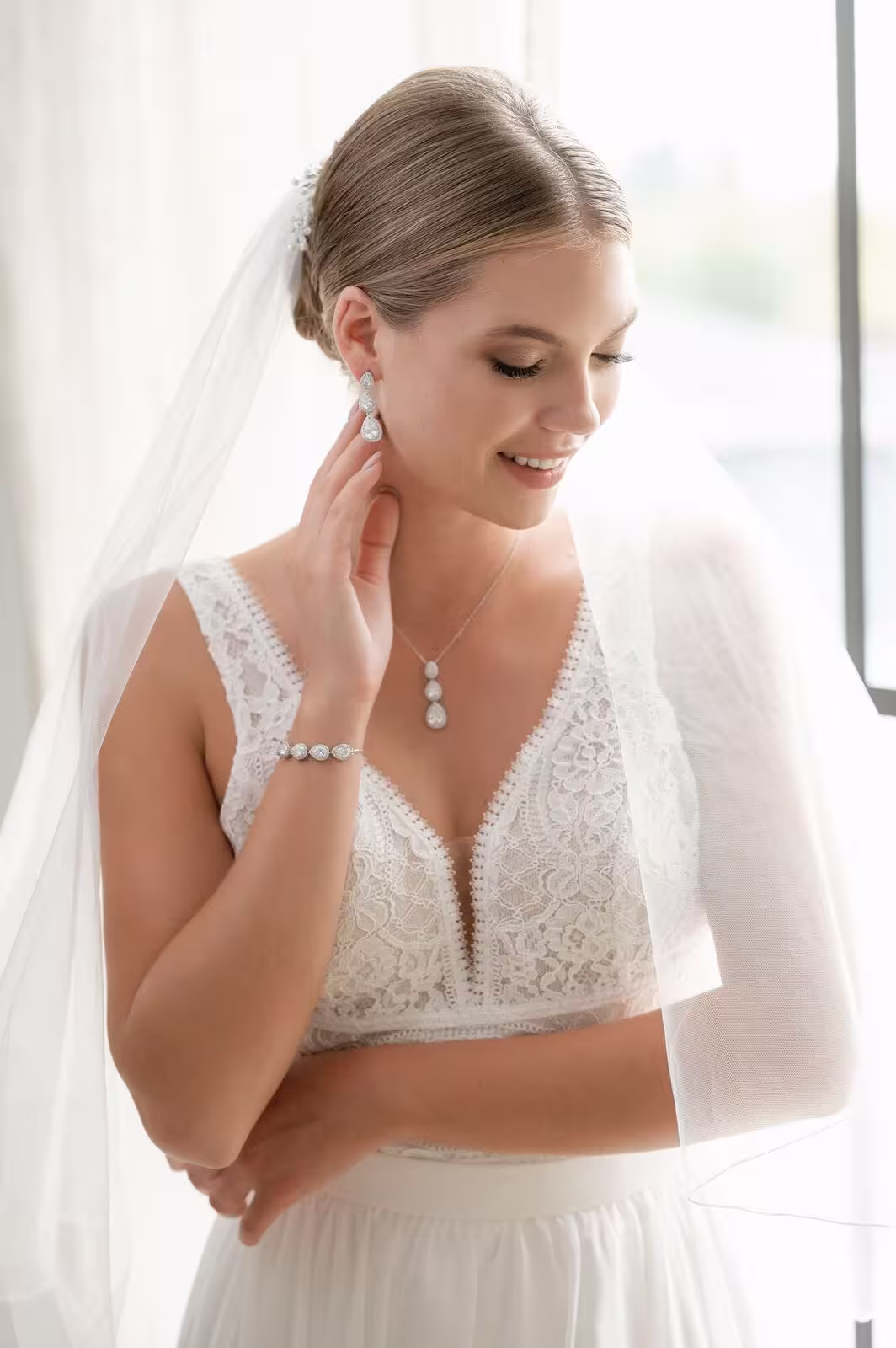 Brautarmband Molly |Silver