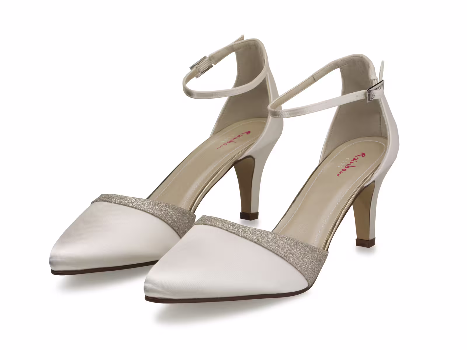 Brautschuh Lisan ivory (creme)