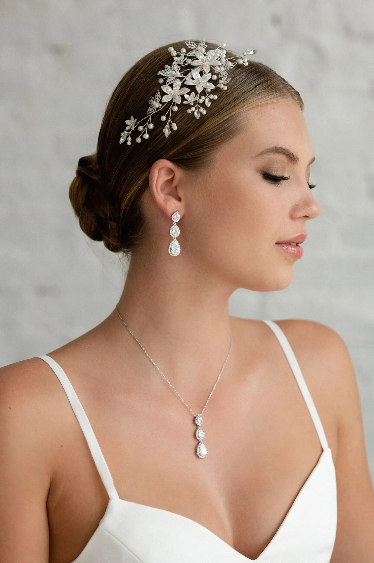 Brautschmuck Set Eileen | Silber