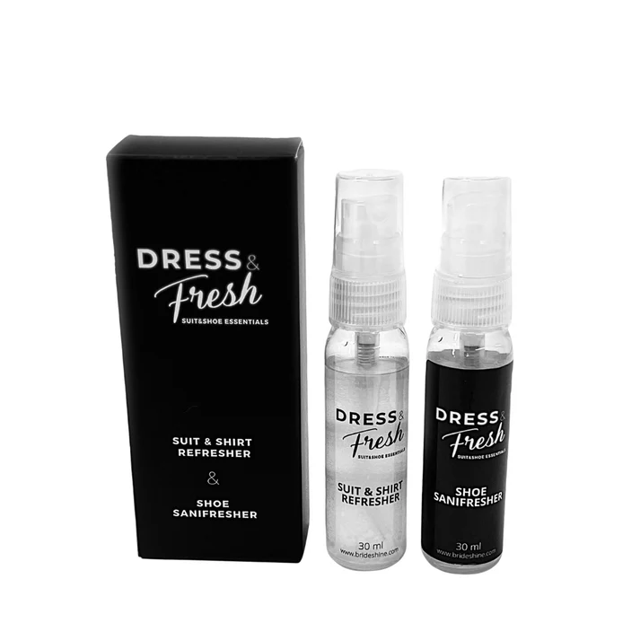 Bride & Shine Dress & Fresh |  Frische & Pflege für Anzug, Hemd & Schuhe