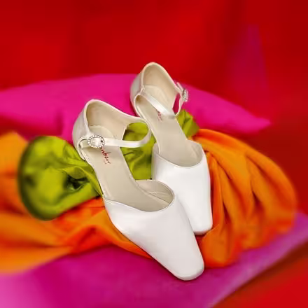 Hochzeitsschuh Gail  Weiß (B-Ware Sonderpreis)