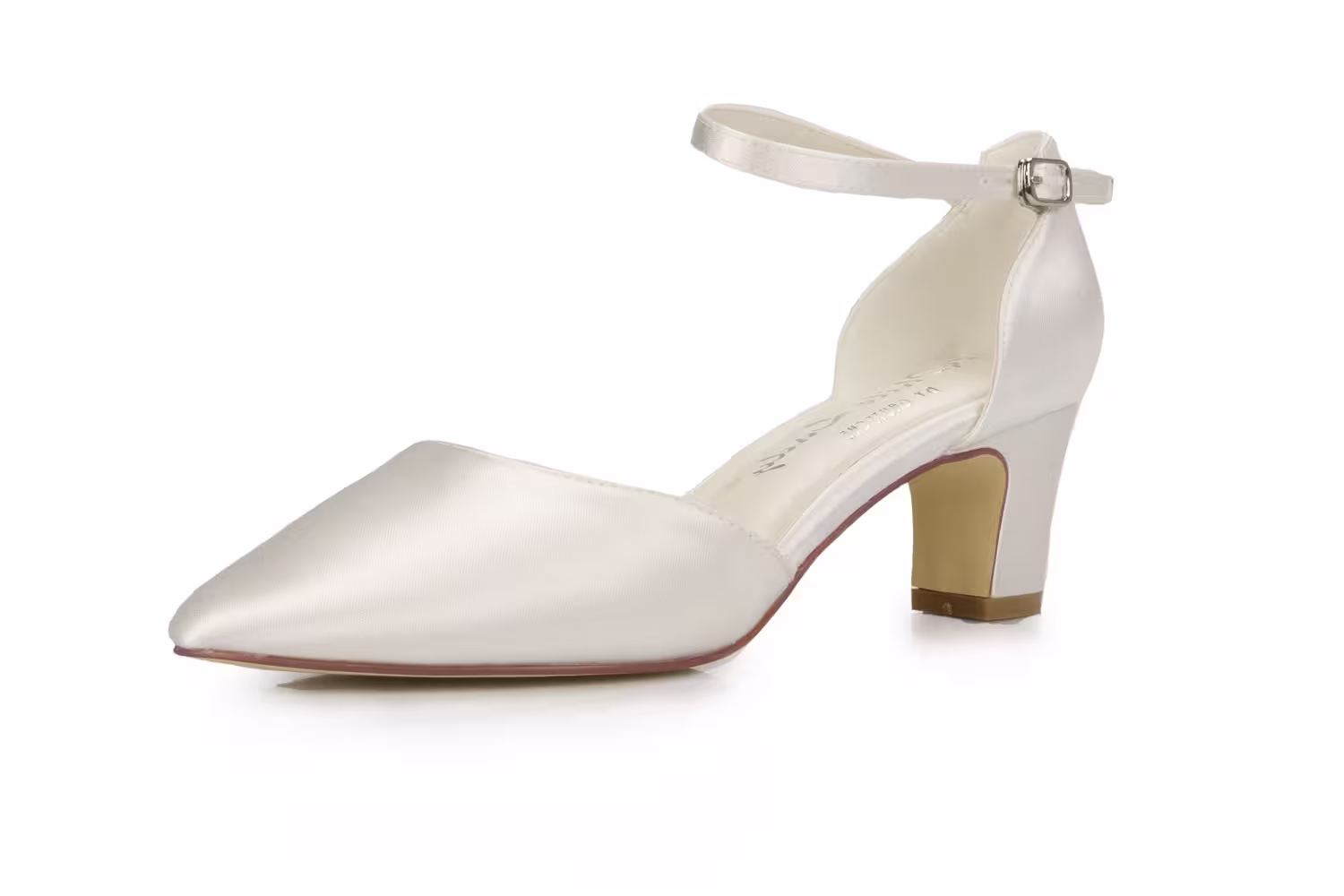 Tesi Brautschuh | Ivory Satin