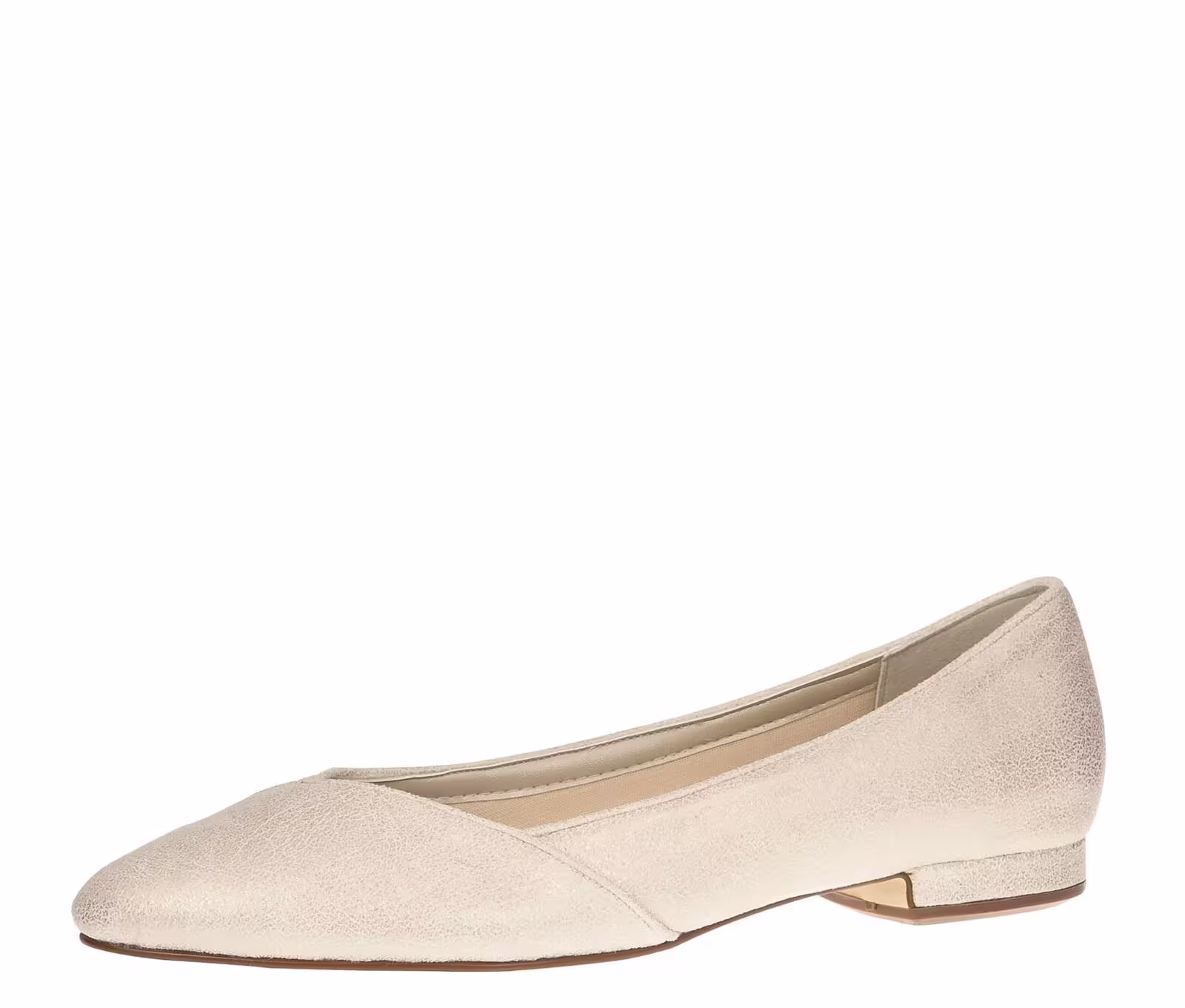 Brautschuh Jamy champagne lustre