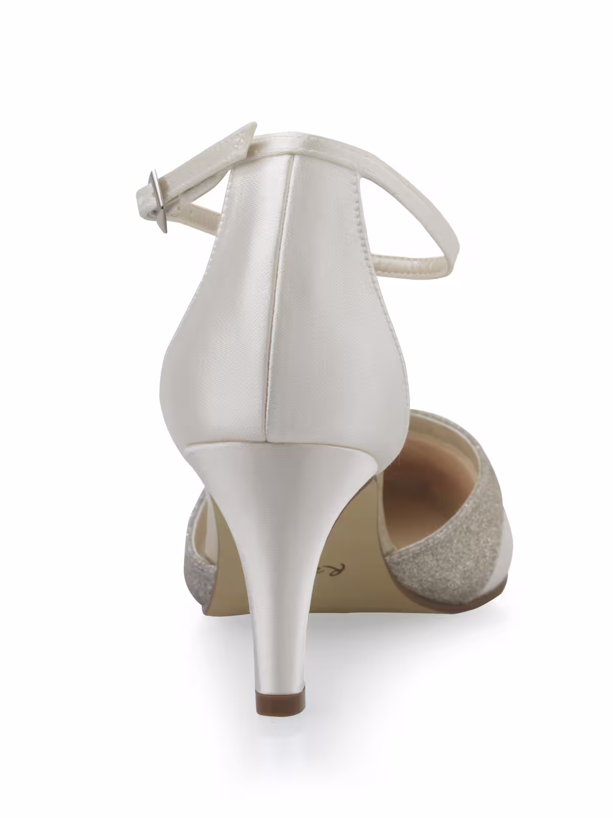Brautschuh Lisan ivory (creme)