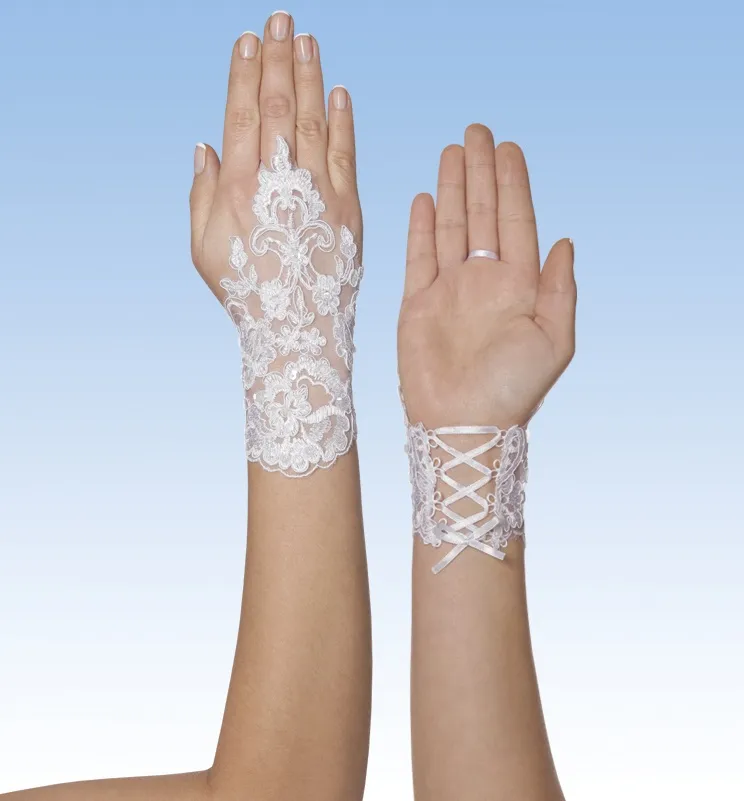 Brauthandschuh Spitze BB173