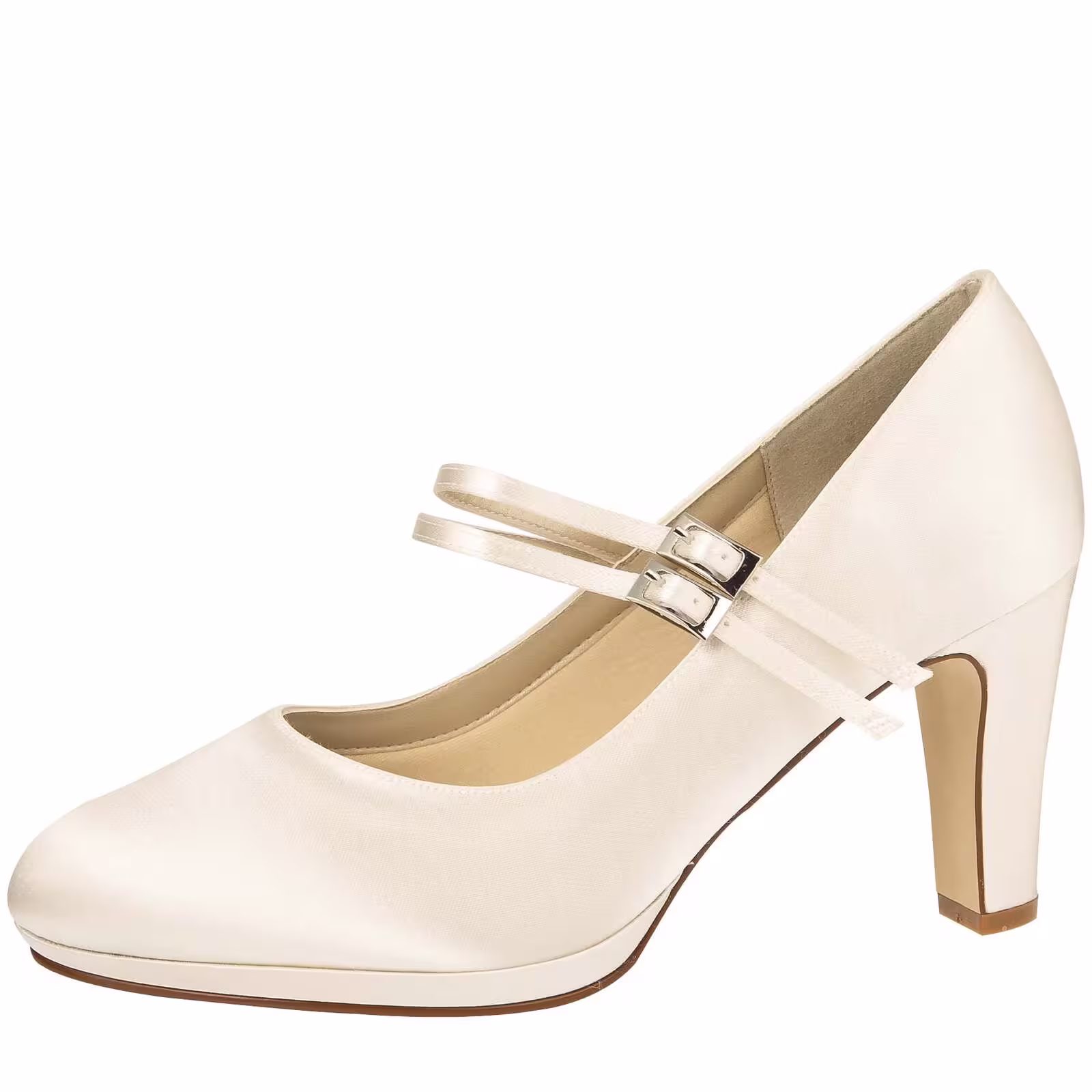 Brautschuh Annette ivory (creme)