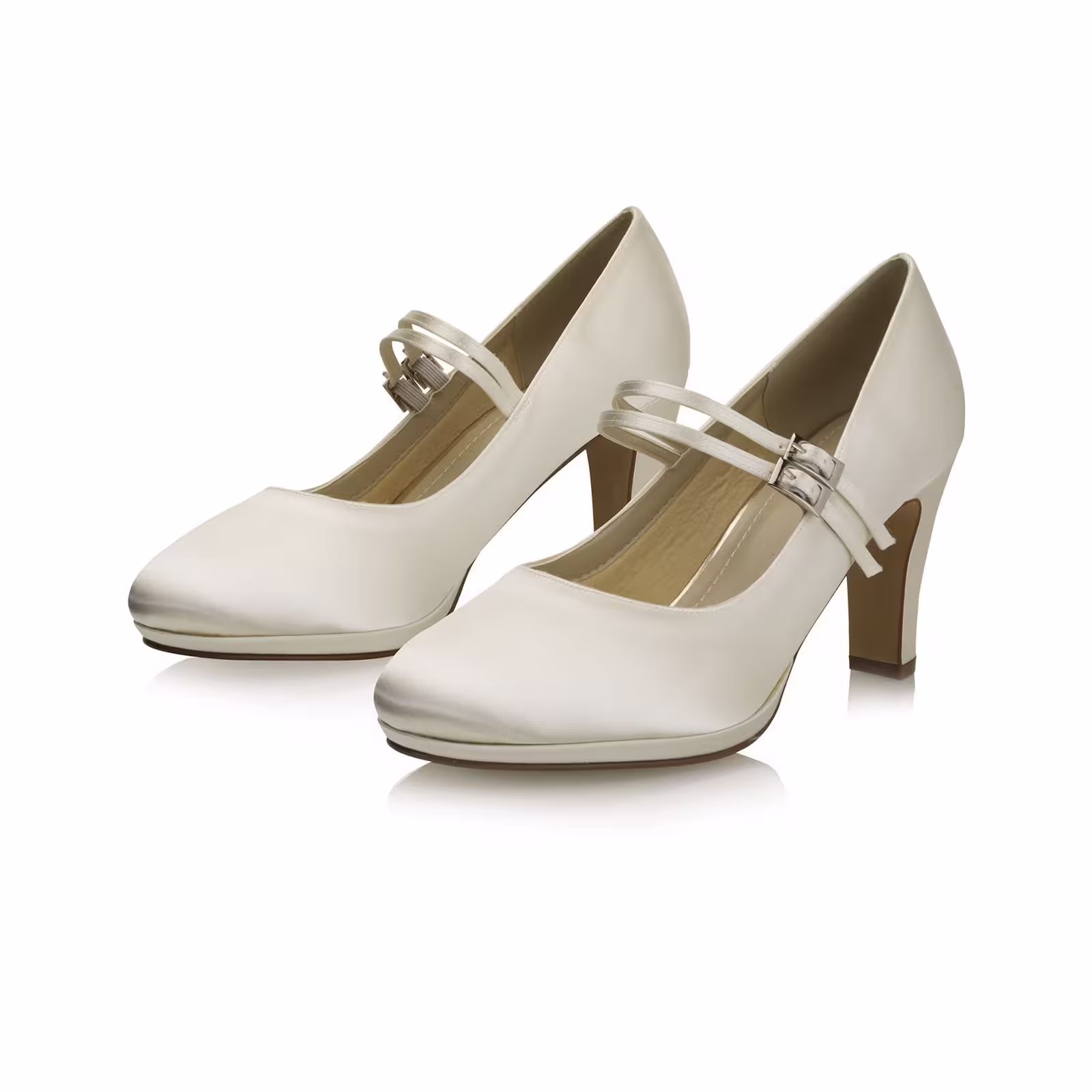 Brautschuh Annette ivory (creme)