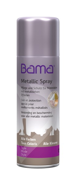 Bama Metallic Spray - Spezialpflege für Schimmernde Metalleffekte